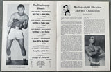 GRIFFITH, EMILE-BENNY "KID" PARET SIGNED OFFICIAL PROGRAM (1961-SIGNED BY GRIFFITH)
