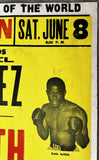 GRIFFITH, EMILE-LUIS RODRIGUEZ ON SITE POSTER (1963)