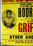 GRIFFITH, EMILE-LUIS RODRIGUEZ ON SITE POSTER (1963)
