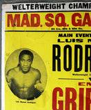 GRIFFITH, EMILE-LUIS RODRIGUEZ ON SITE POSTER (1963)
