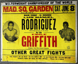GRIFFITH, EMILE-LUIS RODRIGUEZ ON SITE POSTER (1963)