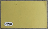 GUY, RAY SIGNED INDEX CARD (JSA)