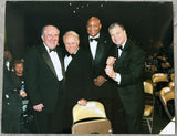 HBO BOXING ANNOUNCERS TYPE 1 ORIGINAL PHOTO (LAMPLEY, FOREMAN, MERCHANT LEDERMAN)