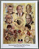 2010 BOXING HALL OF FAME PROGRAM (SIGNED BY DANNY "LITTLE RED" LOPEZ)