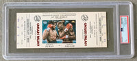 HAGLER, MARVIN-ROBERTO DURAN ORIGINAL FULL TICKET (1984-PSA/DNA NM 7)