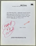 HAGLER, MARVELOUS MARVIN & PUNKY BREWSTER ORIGINAL TYPE 1 PHOTOGRAPH (1985)