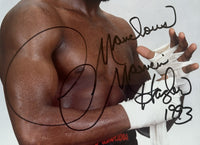 HAGLER, MARVIN SIGNED PHOTO