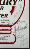 HAGLER, MARVIN VS. CANCER SIGNED BENEFIT PROGRAM (1984-HAGLER, LAMOTTA, MANCINI)