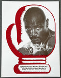 HAGLER, MARVIN VS. CANCER SIGNED BENEFIT PROGRAM (1984-HAGLER, LAMOTTA, MANCINI)