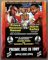 HAMED, PRINCE NASEEM-KEVIN KELLY OFFICIAL PROGRAM (1997)