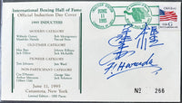 HARADA, FIGHTING SIGNED BOXING HALL OF FAME FIRST DAY ENVELOPE (1995)