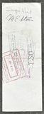 HART, GARNET "SUGAR" SIGNED PAYROLL CHECK (1958-DUKE HARRIS FIGHT)