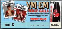 HAUGEN, GREG-GERT BO JACOBSEN ON SITE FULL TICKET (1988)