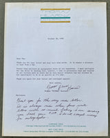 HEARNS, THOMAS SIGNED LETTER (1990)