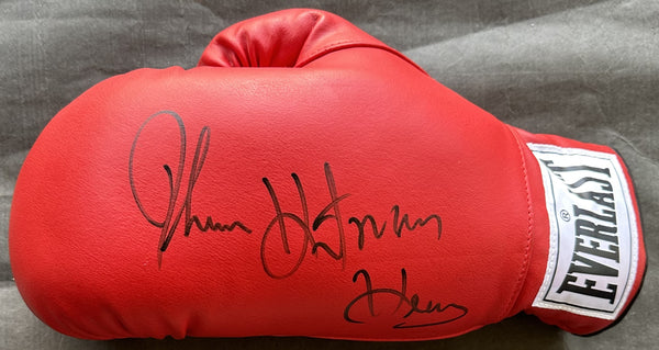 HEARNS, THOMAS SIGNED BOXING GLOVE