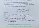 HEARNS, THOMAS SIGNED LETTER (1990)