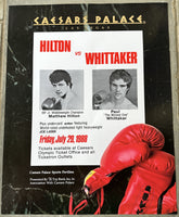 HILTON, MATTHEW-PAUL WHITTAKER ON SITE POSTER (1988)