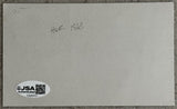 HIRSCH, ELROY "CRAZYLEGS" SIGNED INDEX CARD (JSA)