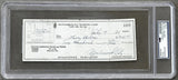 ALI, MUHAMMAD & LARRY HOLMES SIGNED TRAINING CAMP CHECK (1974-PSA/DNA)
