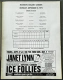 HOLMES, LARRY-BOB BOZIC & ERNIE TERRELL-JEFF MERRITT & MUHAMMAD ALI-KEN NORTON II OFFICIAL PROGRAM (1973)