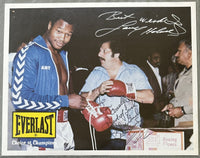 HOLMES, LARRY-RICHIE GIACHETTI SIGNED PHOTO