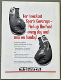 HOLMES, LARRY-MAURICE HARRIS SIGNED OFFICIAL PROGRAM (1997-SIGNED BY MAURICE HARRIS & BERT COOPER)