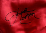 HOLMES, LARRY & KEN NORTON SIGNED BOXING TRUNKS