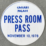 HOLMES, LARRY-ALFREDO EVANGELISTA & KEN NORTON-RANDY STEPHENS PRESS PASS (1978)