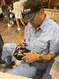 HOLMES, LARRY SIGNED BOXING GLOVE