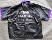 HOLYFIELD, EVANDER FIGHT USED CORNERMAN JACKET (1996-TYSON I FIGHT-HALLMARK LOA-HOLYFIELD WINS TITLE)