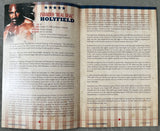 HOLYFIELD, EVANDER-SHERMAN "TANK" WILLIAMS OFFICIAL PROGRAM (2011)