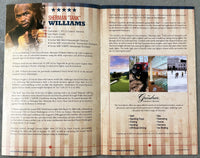 HOLYFIELD, EVANDER-SHERMAN "TANK" WILLIAMS OFFICIAL PROGRAM (2011)