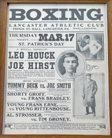 HOUCK, LEO-JOE HIRST ON SITE POSTER (1910)