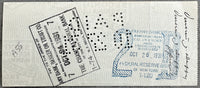 HUMPHREYS, JOE SIGNED CHECK