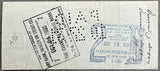 HUMPHREYS, JOE SIGNED CHECK