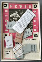JOHANSSON, INGEMAR CHAMPION SWEDISH BOARD GAME (CIRCA 1959)
