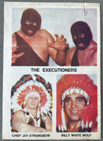 ANDRE THE GIANT-CHUCK WEPNER & BRUNO SAMMARTINO-STAN HANSEN OFFICIAL PROGRAM (1976)