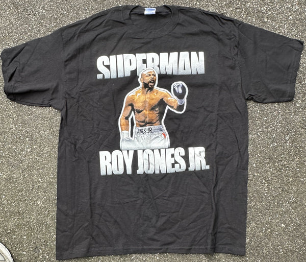 CALZAGHE, JOE-ROY JONES, JR. SOUVENIR T SHIRT (2008)