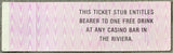 JACKSON, JULIAN-CURTIS RAMSEY ON SITE FULL TICKET (1984)
