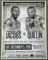 JACOBS, DANNY-PETER QUILLIN SIGNED PRESS KIT (SIGNED BY BOTH-JSA)