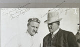 JEFFRIES, JAMES J. & BARNEY OLDFIELD SIGNED ORIGINAL MOUNTED PHOTOGRAPH (PSA/DNA)