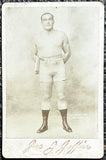 JEFFRIES, JAMES CABINET CARD (1909)