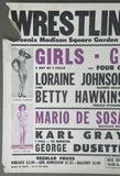JOHNSON, LORRAINE & BETTY JO HAWKINS VS. JOYCE FORD & VIOLET VIANN ON SITE POSTER (1954)