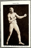 JOHNSON, JACK BOXING SERIES 1910 PHOTO POSTCARD