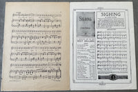 JOHNSON, JACK "DOWN IN MELODY LANE" RARE SHEET MUSIC (1911)