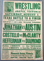 JONATHAN, DON LEO-BUDDY AUSTIN ON SITE POSTER (1964)