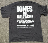 CALZAGHE, JOE-ROY JONES, JR. SOUVENIR T SHIRT (2008)