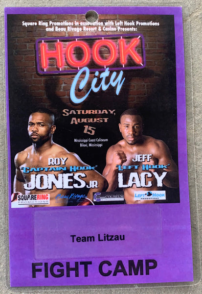 JONES, JR., ROY-JEFF LACY FIGHT CAMP CREDENTIAL (2009)