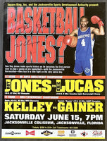 JONES, JR., ROY-ERIC LUCAS SIGNED ON SITE POSTER (1996-SIGNED BY JONES)