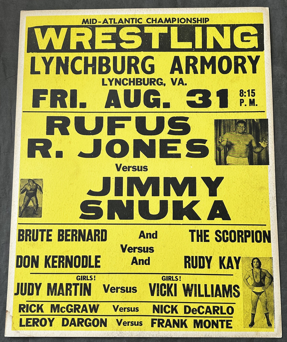 SNUKA, JIMMY-RUFUS R. JONES ON SITE POSTER (1979) – JO Sports Inc.